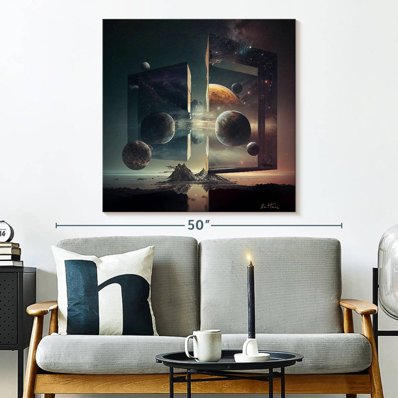 Kelan Multiverses, 33" H x 33" W