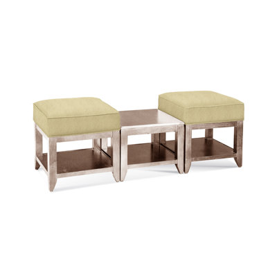 Elements Upholstered Cube Ottoman