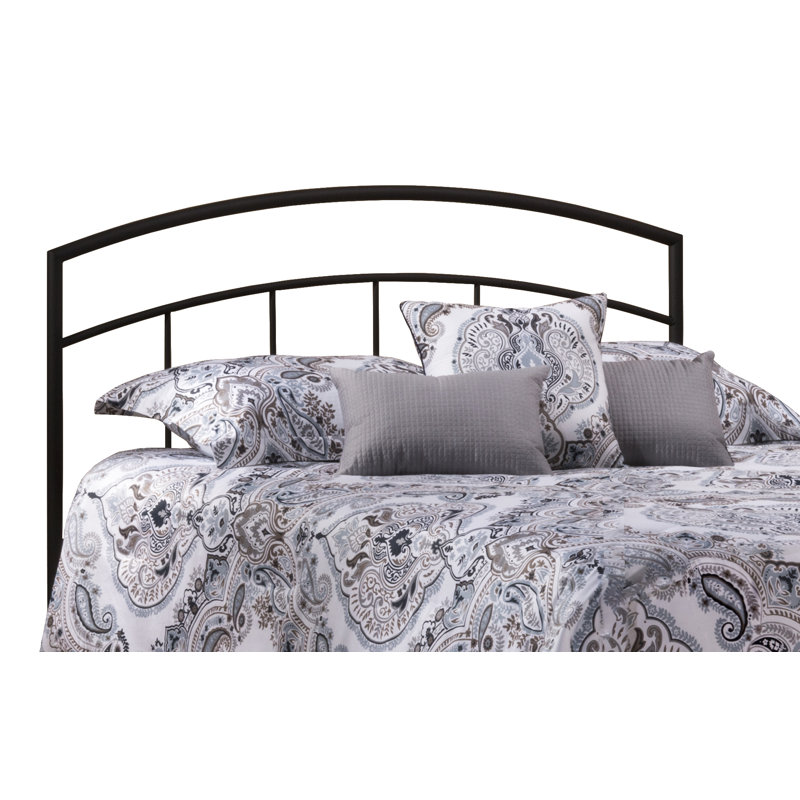 Amielle Metal Spindle Headboard Only, Full / Queen, Textured Black