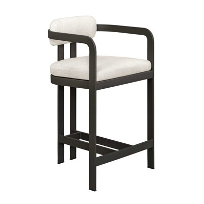 Uttermost Kalmar Outdoor Counter Stool by Hokku Designs