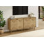 Commode d'appoint de style Mid-Century avec rangement à aspect de ruppie maritime-655186571