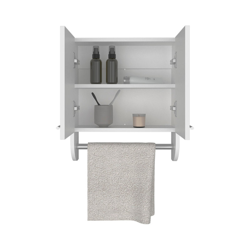 Medicine Cabinet Riley, Bathroom, White, White