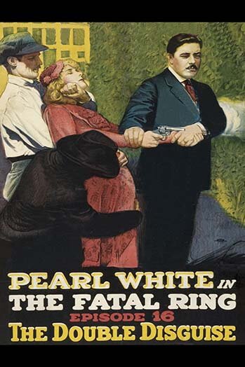 The Fatal Ring- The Double Disguise - Advertisement Print