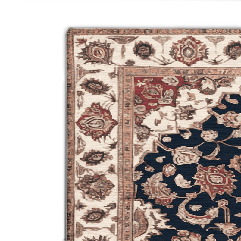 Tapis d'intérieur et d'extérieur brun Persian, Rectangulaire 2 pi x 3 pi