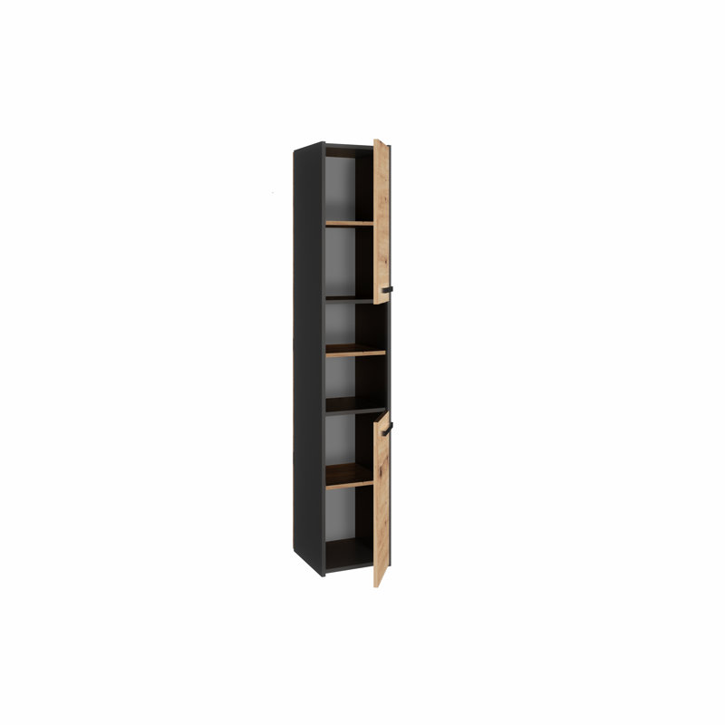 Delancey Linen Cabinet, Anthracite/Artisan
