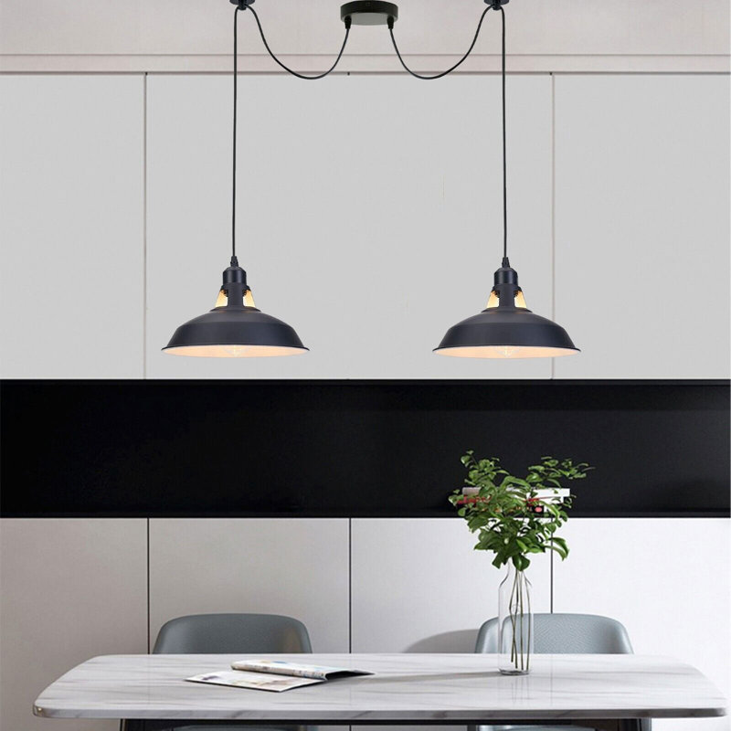 Niamh 2 - Light Black Cluster Pendant