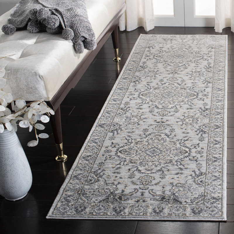 Tapis oriental Delmer Performance, Tapis de couloir 2 pi 2 po x 8 pi