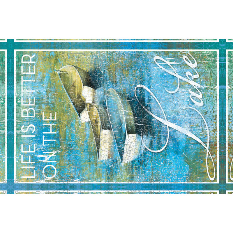 Better Lake Boats - Wrapped Canvas Print, 20cm H x 30cm W x 3.8cm D