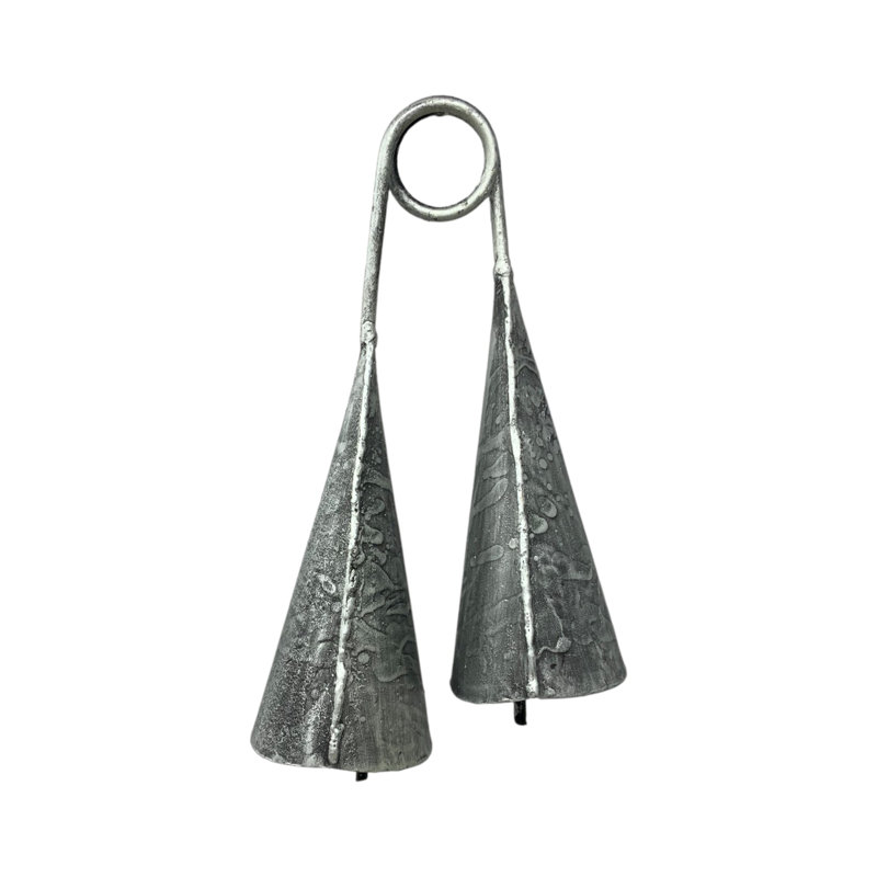 Petites clochettes en argent antique, Antique Silver
