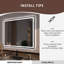 Miroir de salle de bain mural Niveous-637754118-637754121