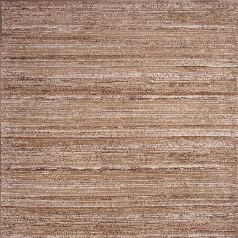 Tapis brun clair, Rectangle 5 pi 3 po x 7 pi 3 po