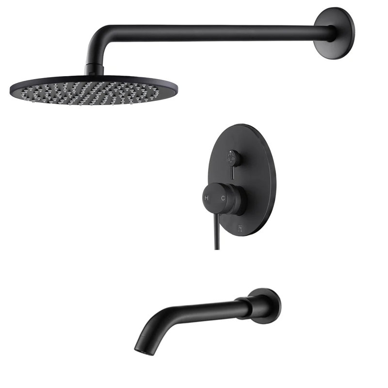 Complete Shower System, Chrome