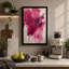 Magenta Bloom Abstract - Wrapped Canvas-1020579689-1020579691