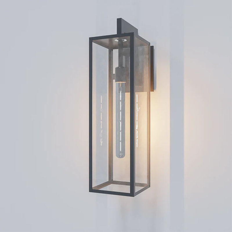 Flush Mounted Wall Light (BULB EXCLUDED)