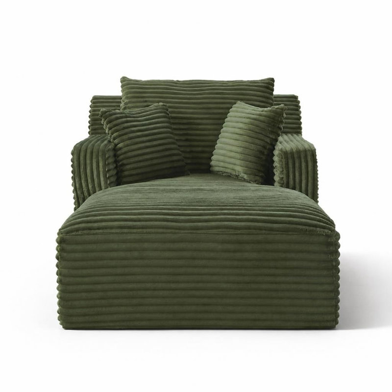 Canapé simple rembourré doux pour une utilisation à l'intérieur, confortable canapé-lit compressé avec tissu texturé de qualité supérieure