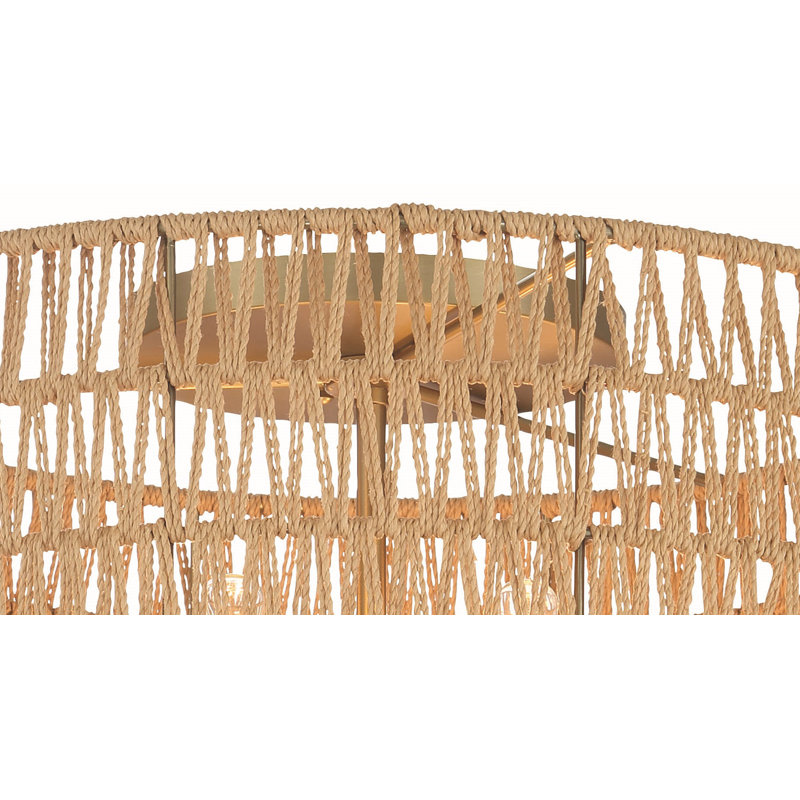 Betzalel Flush Mount, 14" H x 20" W x 20" D