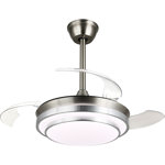 Gerede 36" Integrated LED Retractable Ceiling Fan