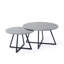 Ensemble de tables basses gigognes Seiji