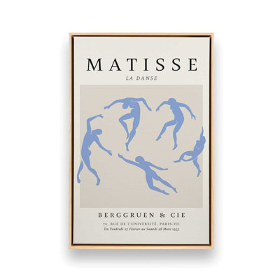 Affiche La Danse en bleu Matisse