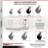 Kingpinle olefin Caster Set