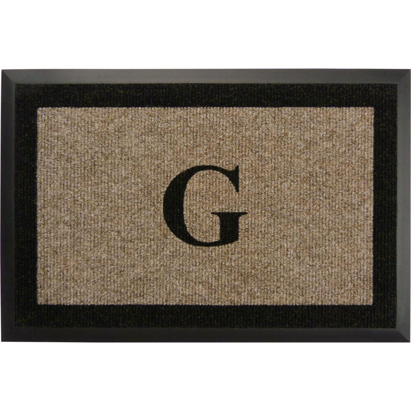 Tapis d'extérieur antidérapant Asai, Taupe, l 24 po x L 36 po, G