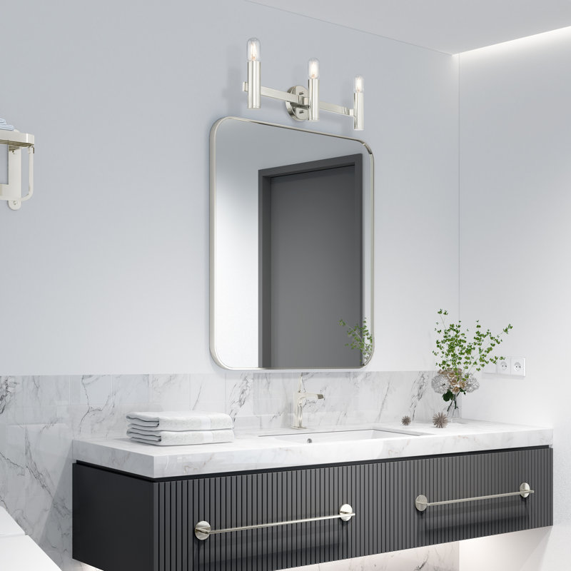 Martella 3 - Light Dimmable Vanity Light, Polished Chrome