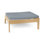 Repose-pieds Ashland Teak Adirondack - Teck naturel