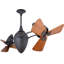 Ventilateur de plafond 6 pales 48 "avec commande murale Ar Ruthiane-1380211140