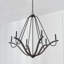 Lustre classique à 6 lumières de style bougie -1377786921