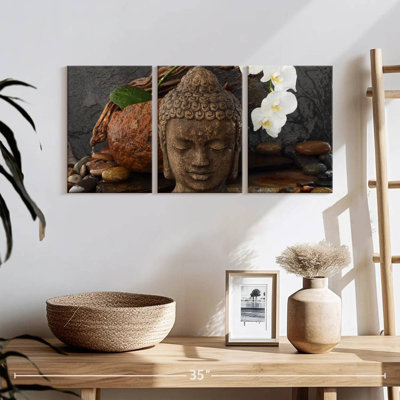 'Buddha Head Sculpture