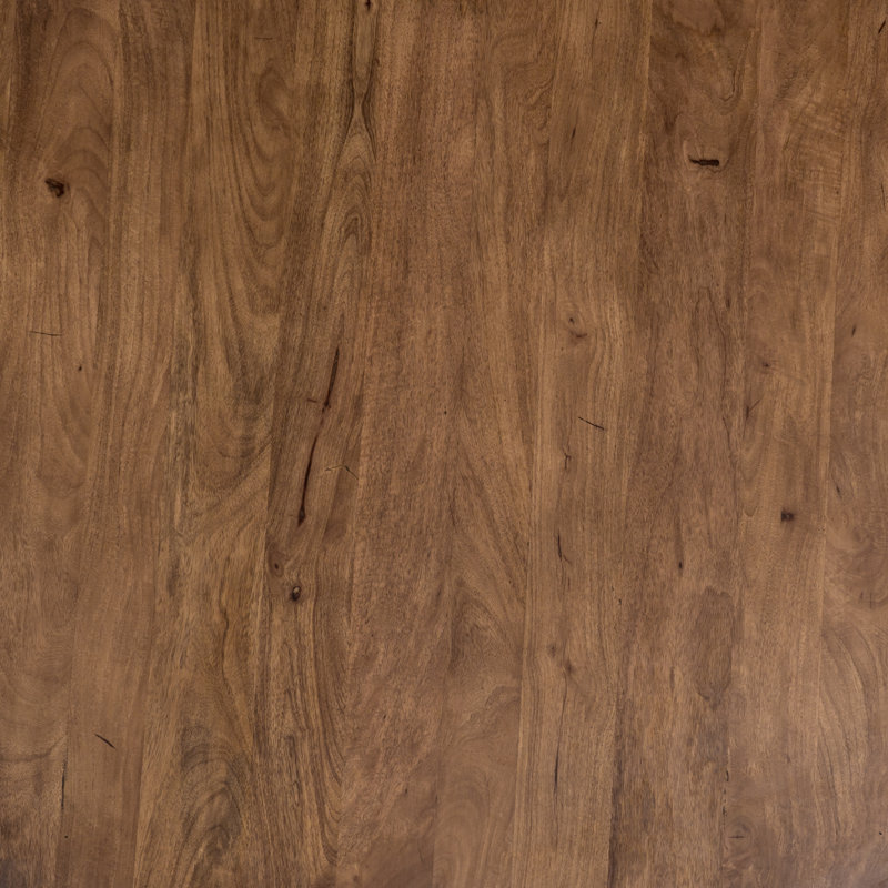 Cobain Round Solid Wood Dining Table, Reclaimed Fruitwood, 30" H x 60" W x 60" L