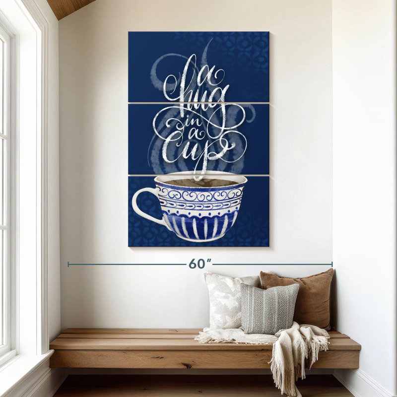Tergel Tea Time I, 50" H x 32" W