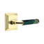 Select Round Privacy (Bed & Bath) Door Lever with Square Rosette-1969035156