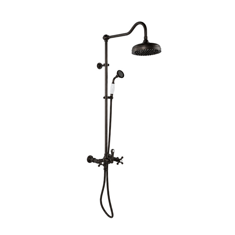 Exposed Shower System with Hand Shower (P1095), Oil Rubbed Bronze