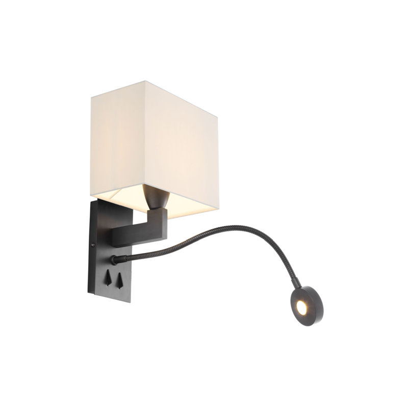 1 - Light Armed Sconce, Bronze