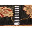 Tapis noir Chobi Finest 8 pi 10 po x 12 pi 0 po