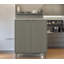 Armoire de cuisine moderne - Rangement compact et élégant