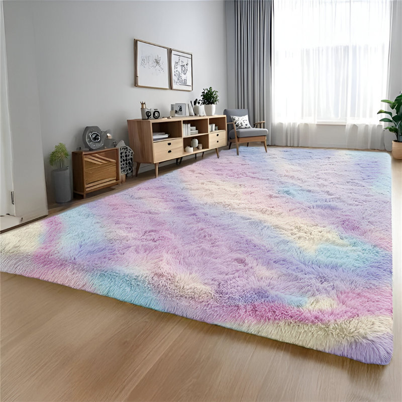 Alaunna Standard Shag Area Rug, Rectangle 60 x 110cm