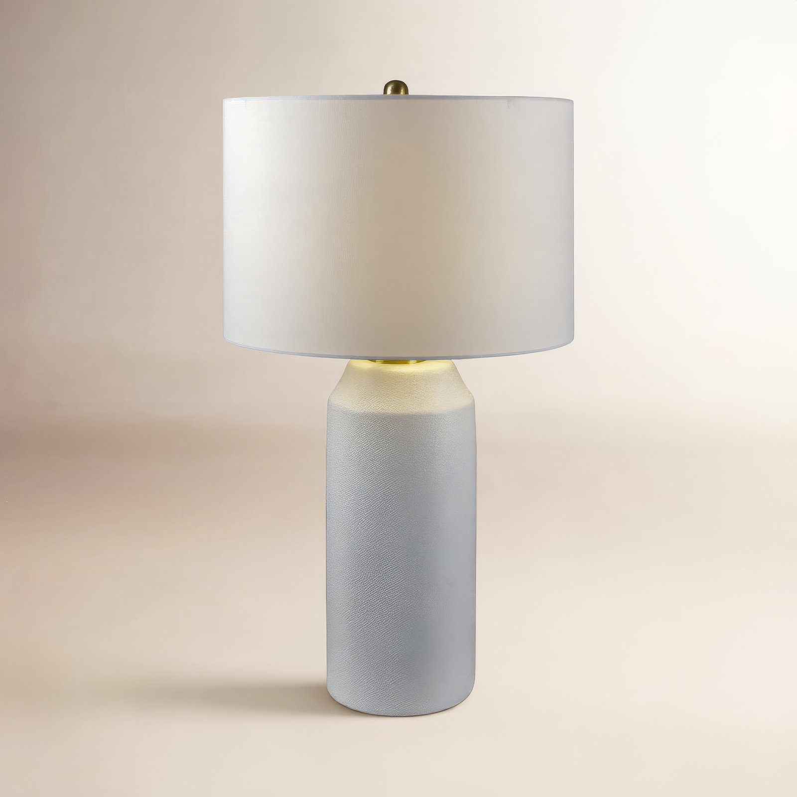Patrick Ceramic Table Lamp, White