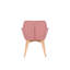 46cm H Velvet Upholstered Upholstered Back Armchair-508755828
