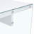 The Top Of The Coffee Table Is Made Of MDF And White Stickers, And The Sides Are Clear Tempered Glass. The Design Is Simple And Elegant, And The Structure Is Strong.