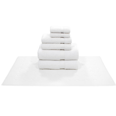 Ensemble de serviettes en coton turc 6 pièces Sinemis