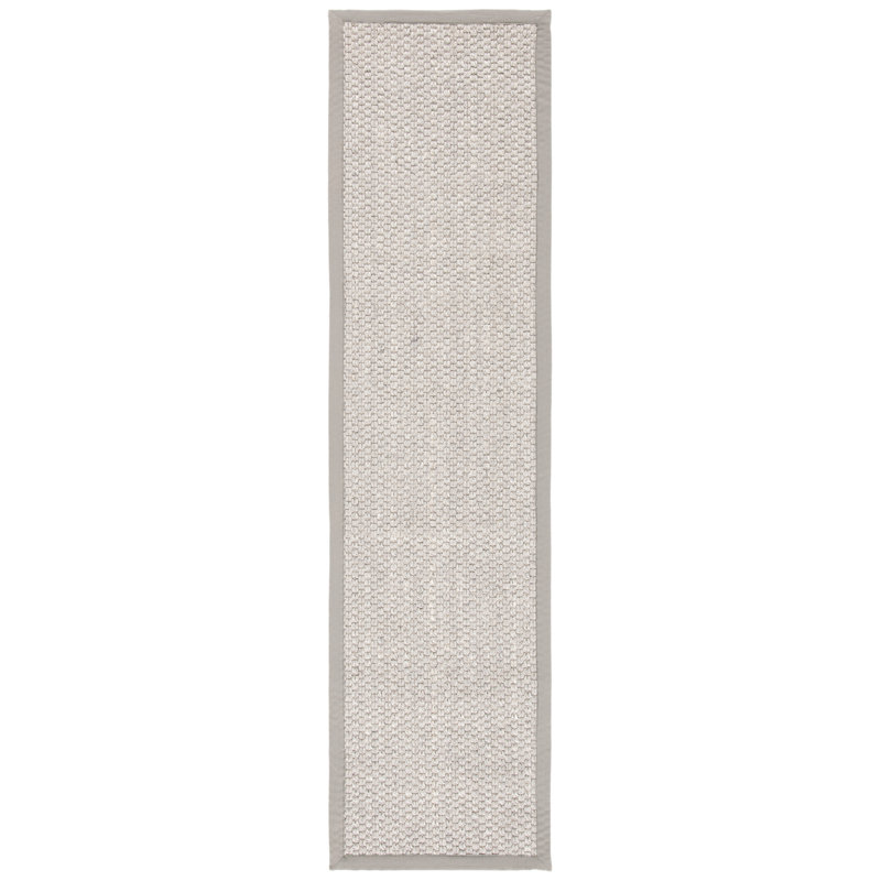 Tapis en laine et sisal Allegra Palm Beach, Tapis de couloir 2 pi x 8 pi