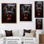 «Black Red Red Panther» sur toile imprimée-91382181-91382179