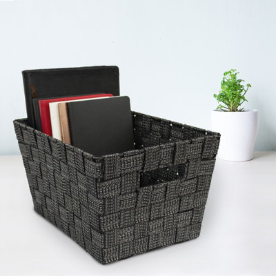 Badgley Mischka Fabric Bin