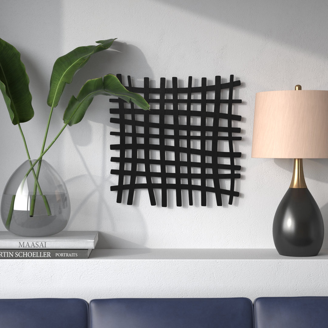 Modern Abstract Wall Decor on Metal Mercury Row®