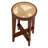 Dareau Wicker Counter Stool with Solid Wood Frame-53006646-53006649