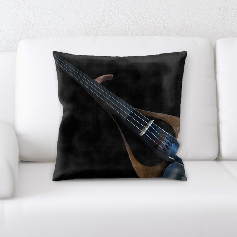 Langford Violin.Png Throw Pillow