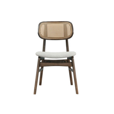 Upholstered Solid Wood Dining Chair