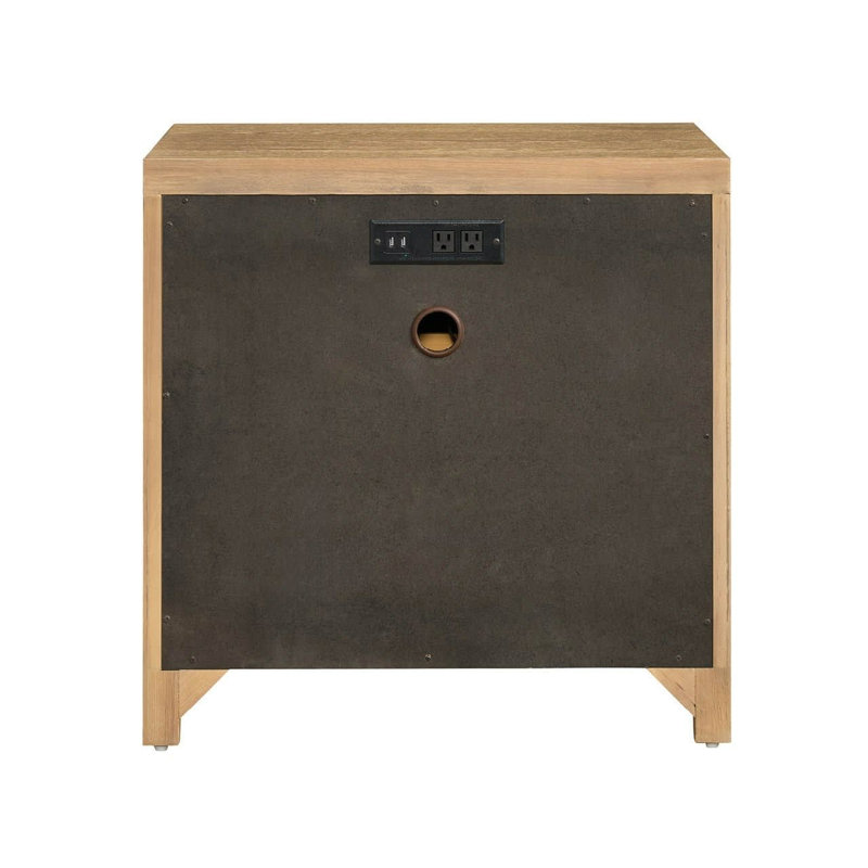 Carmen Three Drawer Nightstand, Skylark